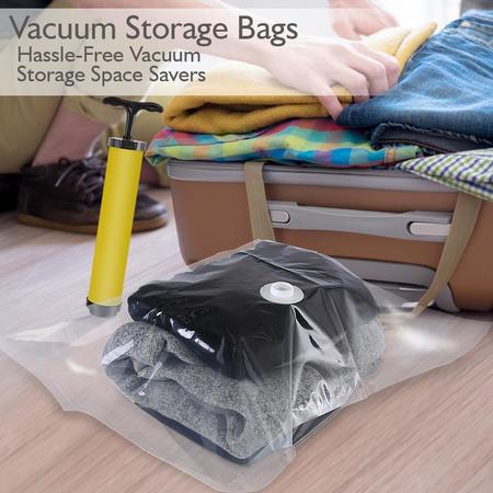 Serenelife Vacuum Storage Bags - Air Tight Space Saver Bag Bundle (10 Bags) SLVBXL10